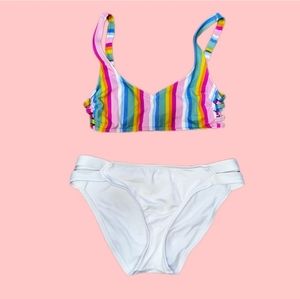 EUC Candy Colored Bikini Set